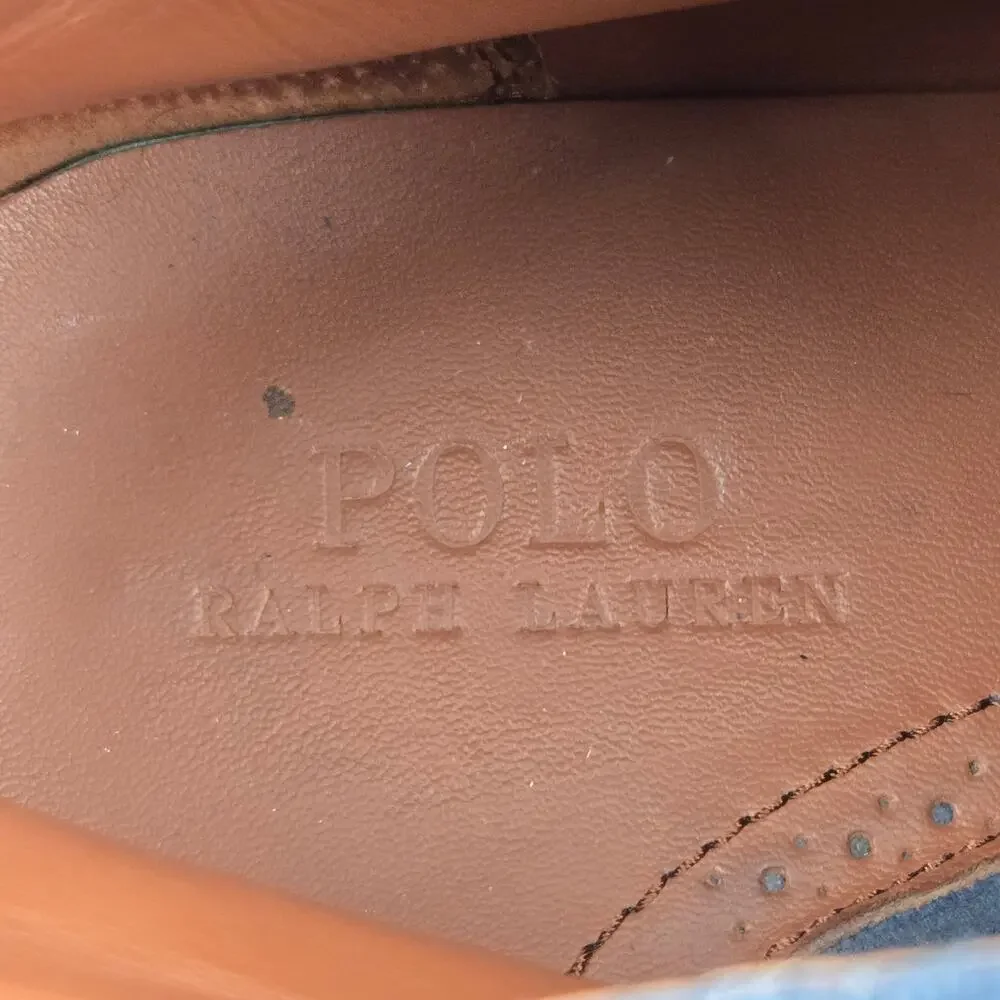 Polo Ralph Laruen Men 13D Marlow Navy Suede Casual Crepe Sole Daily Chukka Boot